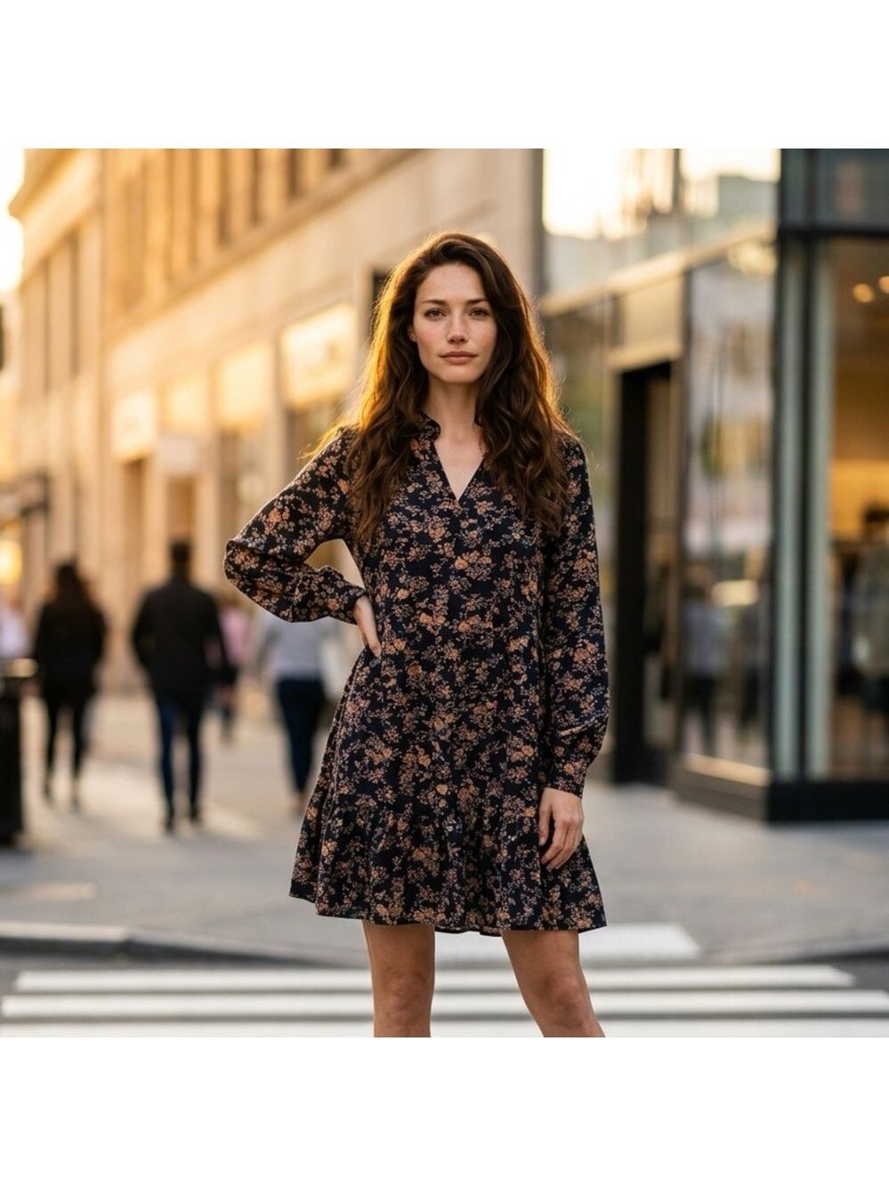 Size large cute fall dress no brand